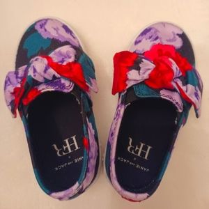 *NEVER WORN* KIMBERLY GOLDSON FLORAL BOW SNEAKER